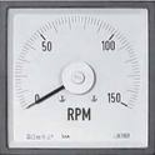 A144E 144x144 Analog Panel Meter 240° AC With rectifier