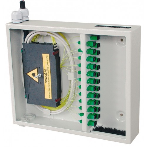 OptiLAN PSN 2/24 - wall -mounted FIbre optic distribution BOXES- (SC/E2000)
